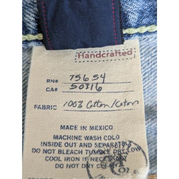 Vintage Abercrombie and Fitch Mens Jeans Baxter 34 x34 Low rise/slim Waist 36" - Picture 10 of 16